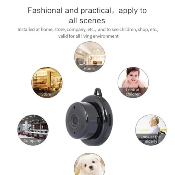 V380 Camera 1080P Wireless IP Home Security CCTV Mini HD Cam WiFi Night Vision - Picture 6 of 16